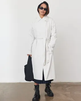 Shop Waterproof Trench Atmosphere White - Trench Coat Women | Protected Species