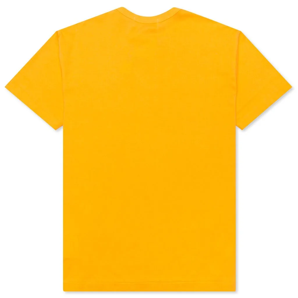 Small Heart Color Series T-Shirt - Yellow