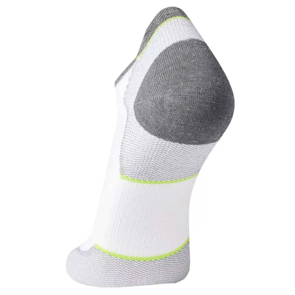 Smartwool Run Zero Cushion Low Ankle Socks White (Unisex)