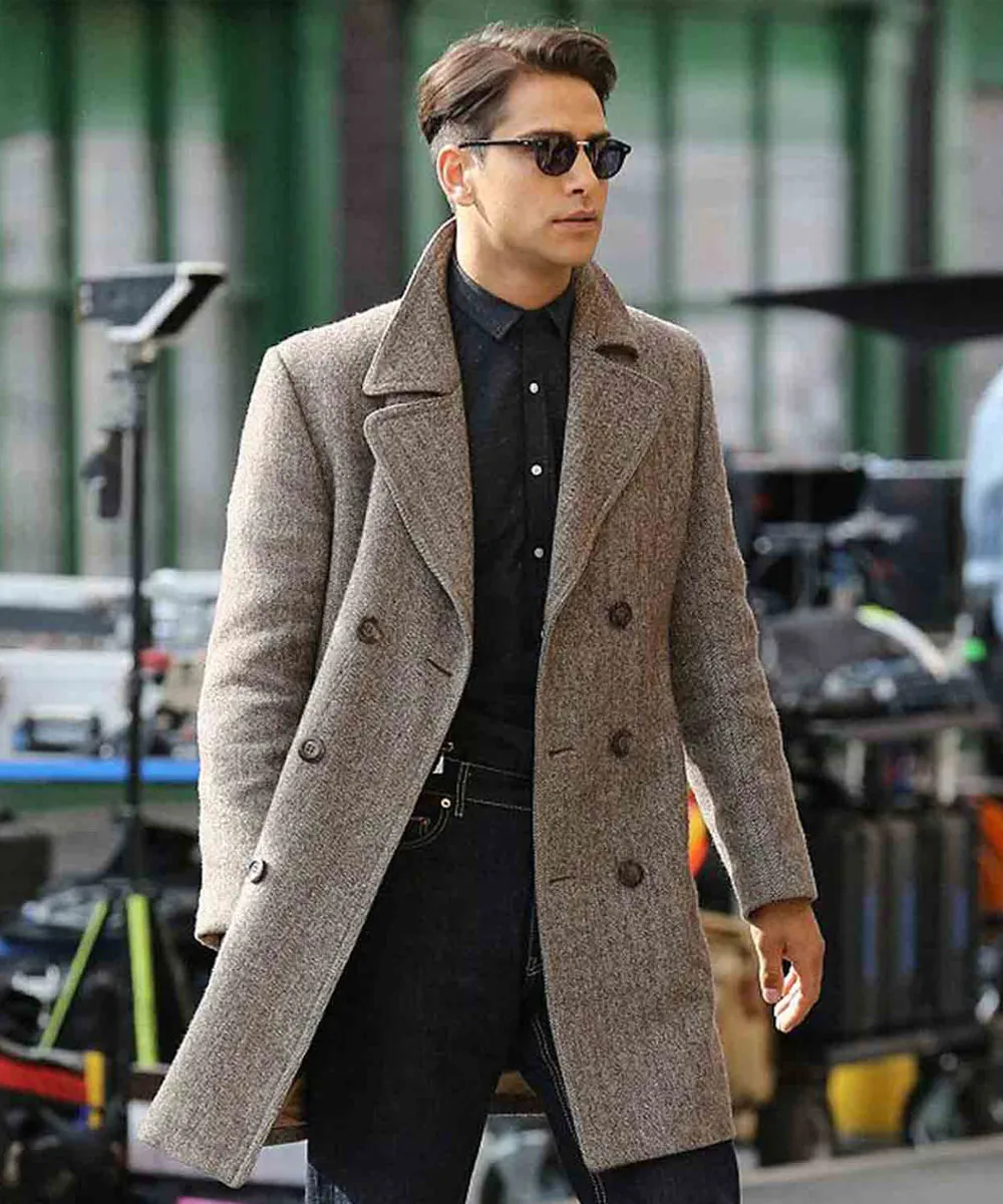 Snatch Luke Pasqualino Double Breasted Coat