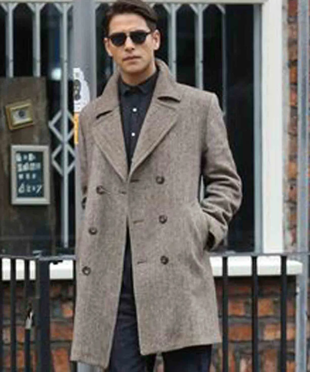 Snatch Luke Pasqualino Double Breasted Coat