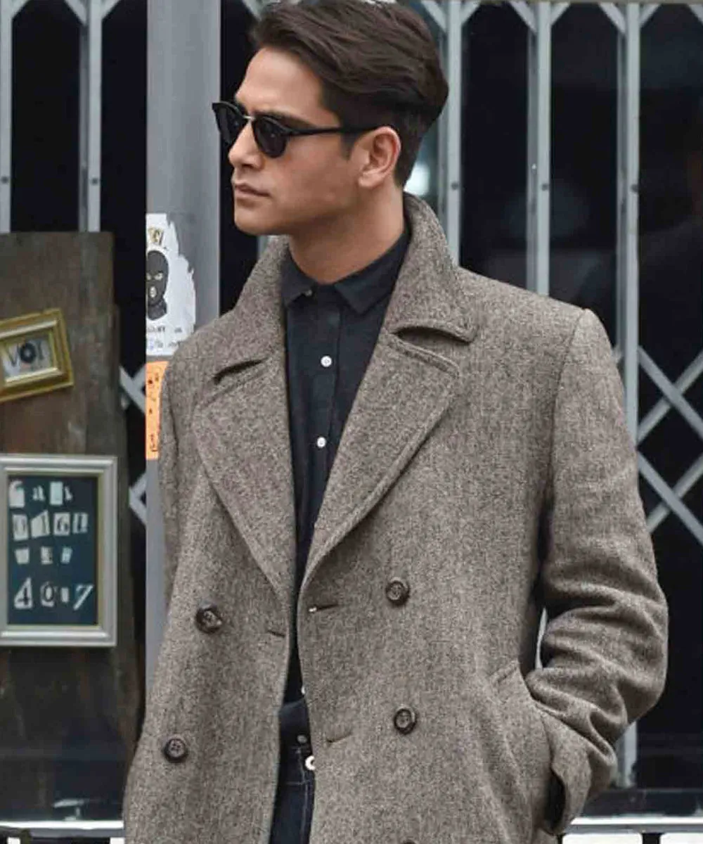 Snatch Luke Pasqualino Double Breasted Coat