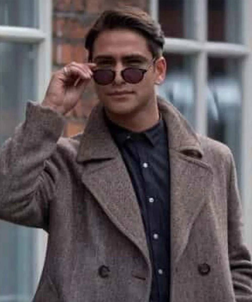 Snatch Luke Pasqualino Double Breasted Coat