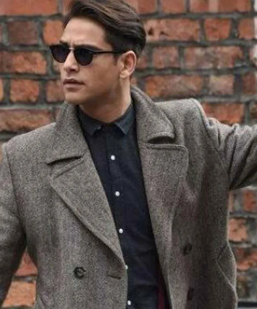 Snatch Luke Pasqualino Double Breasted Coat