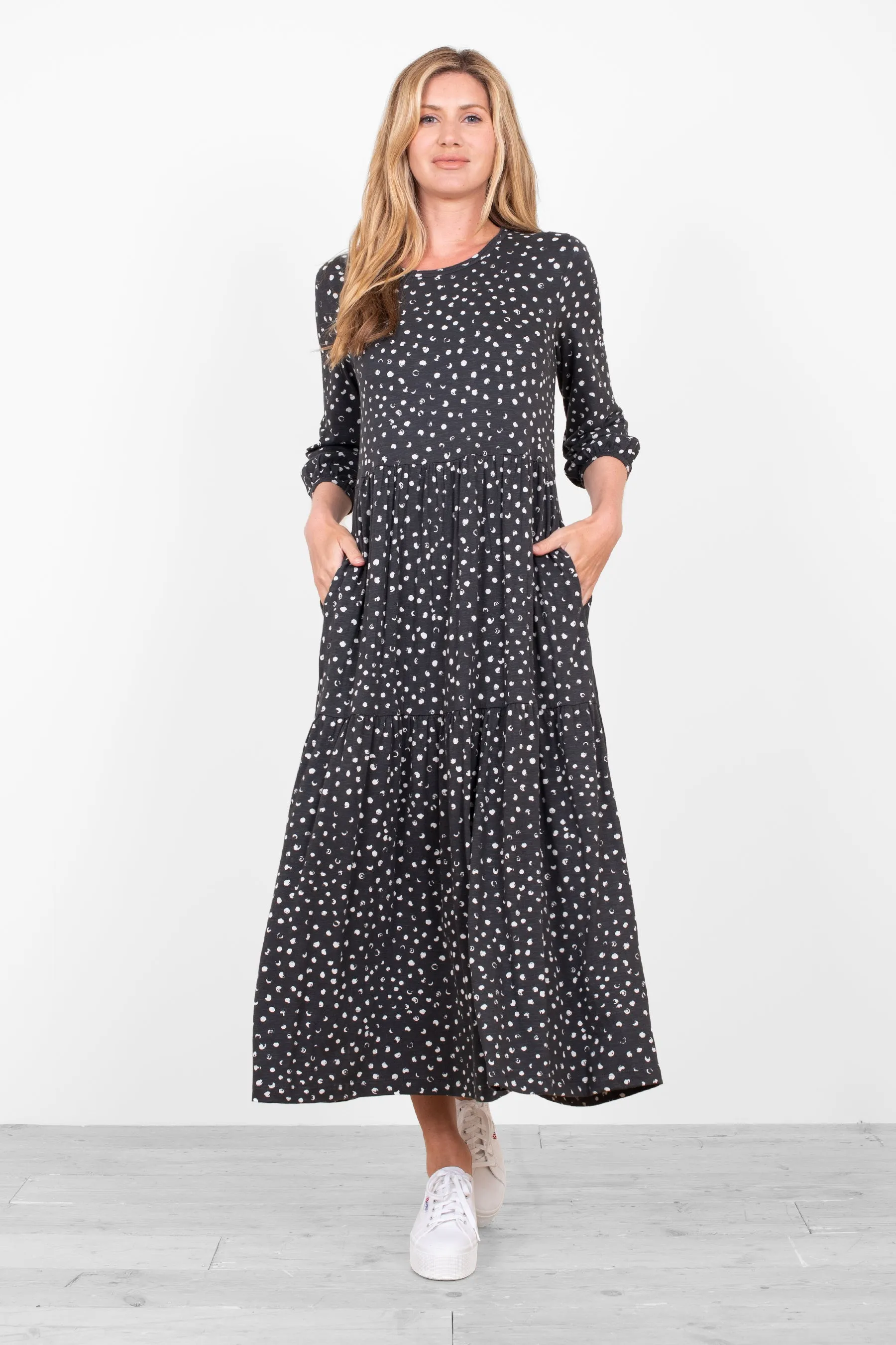 Spotty Jersey Dress