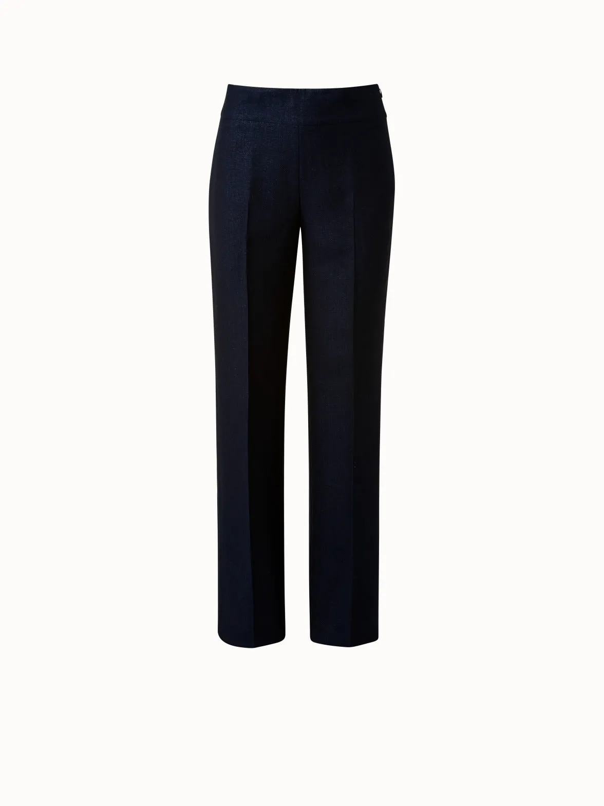 Straight Led Wool Lurex Pant