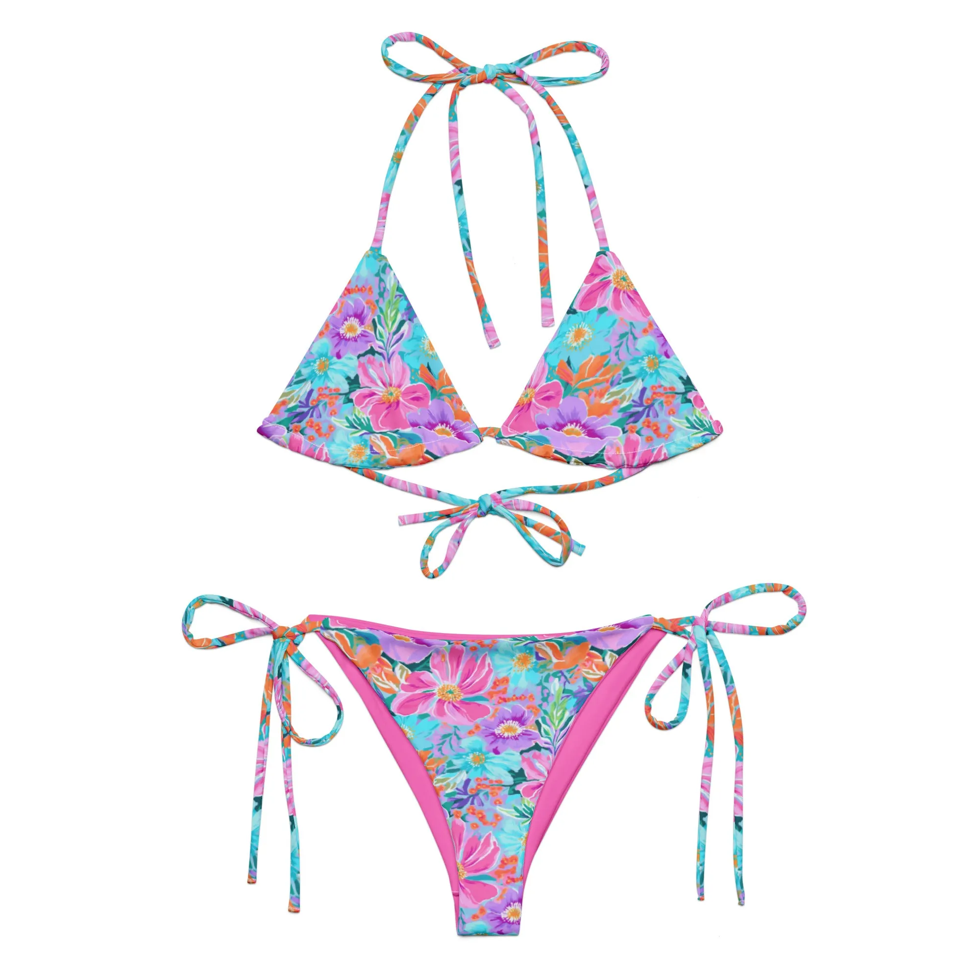 STRING BIKINI SET ECO - FLURINA FLORALS