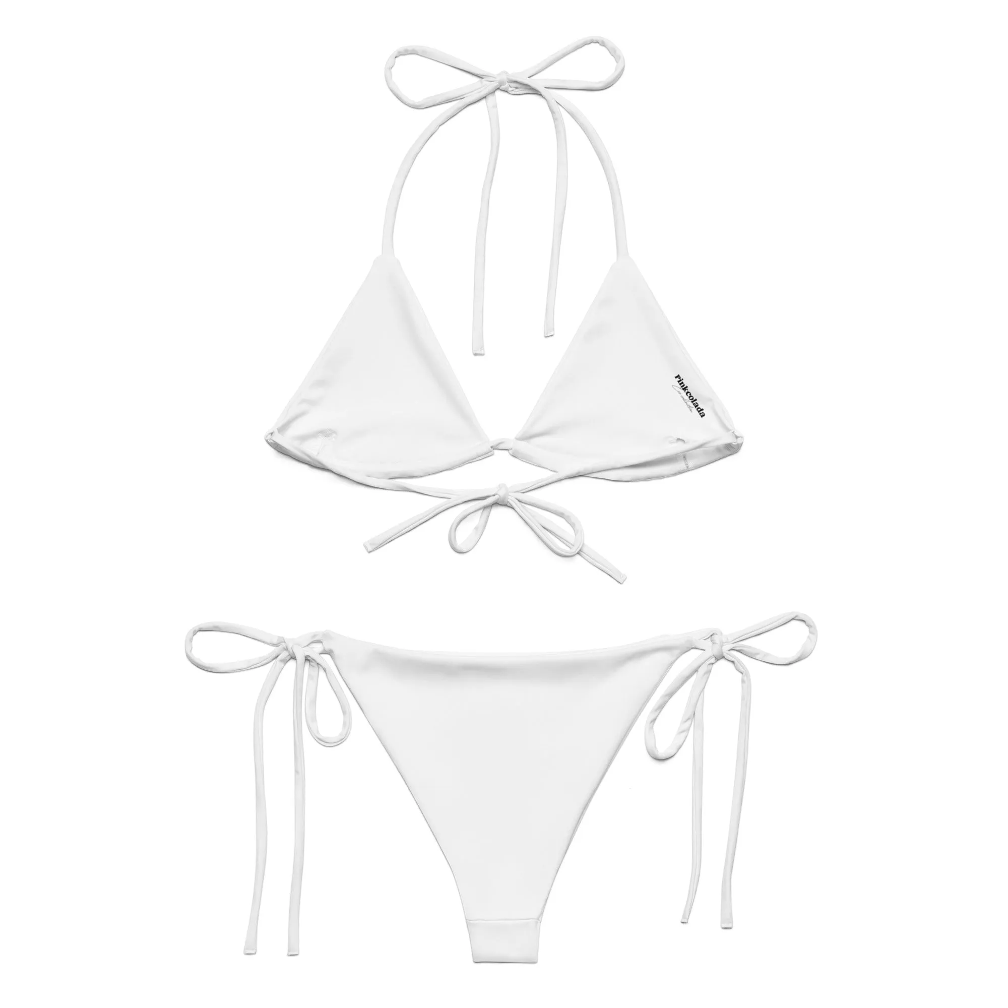 STRING BIKINI SET ECO - WHITE