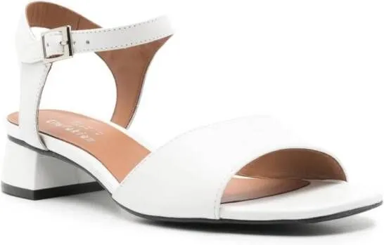 Studio Chofakian Studio 137 leather sandals White