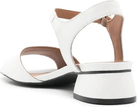 Studio Chofakian Studio 137 leather sandals White