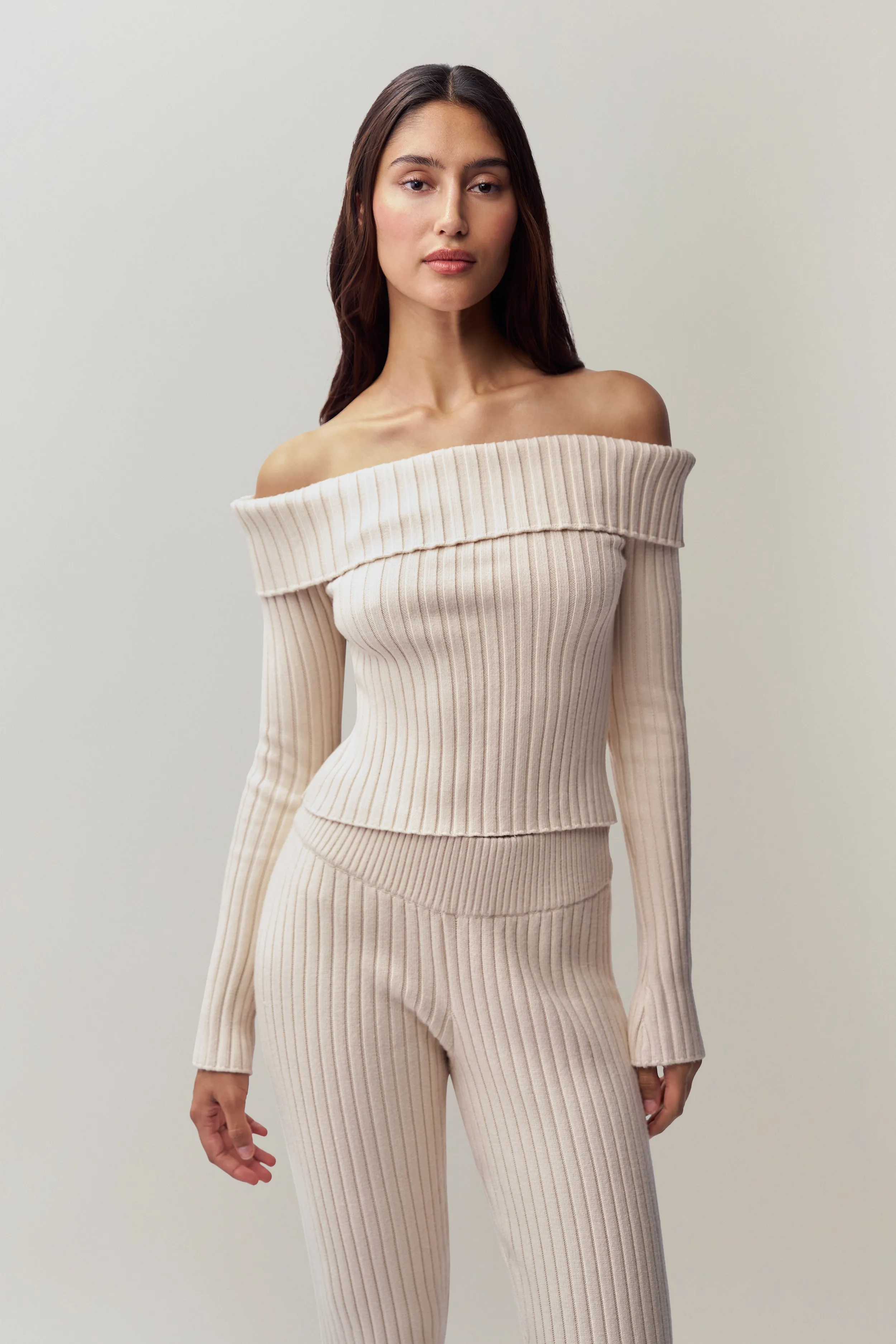 Thalia Off Shoulder Sweater