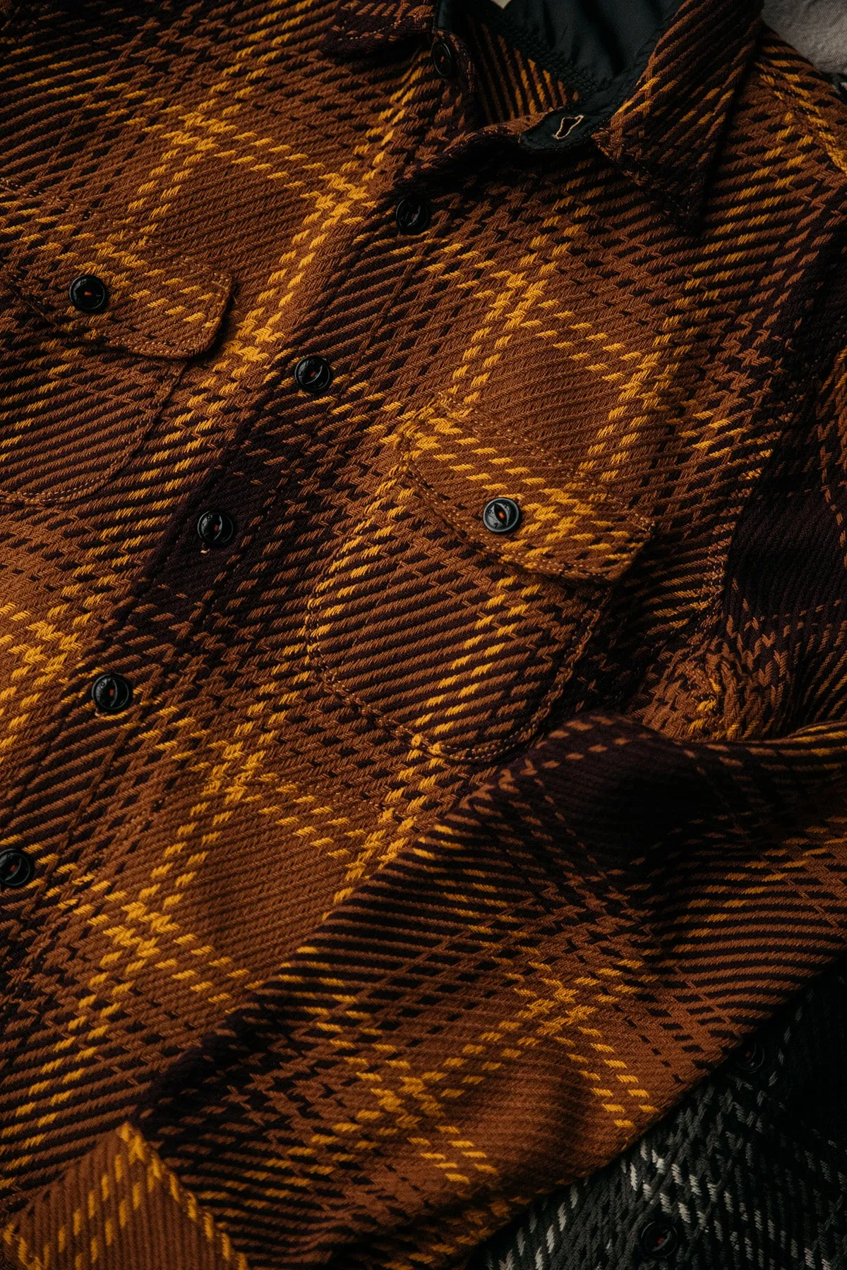 The Anvil 13oz Loose Weave Plaid - Brown