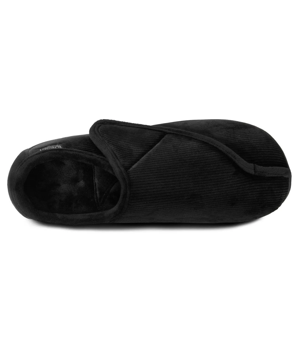 Totes Isotoner Mens Velcro opening Slipper