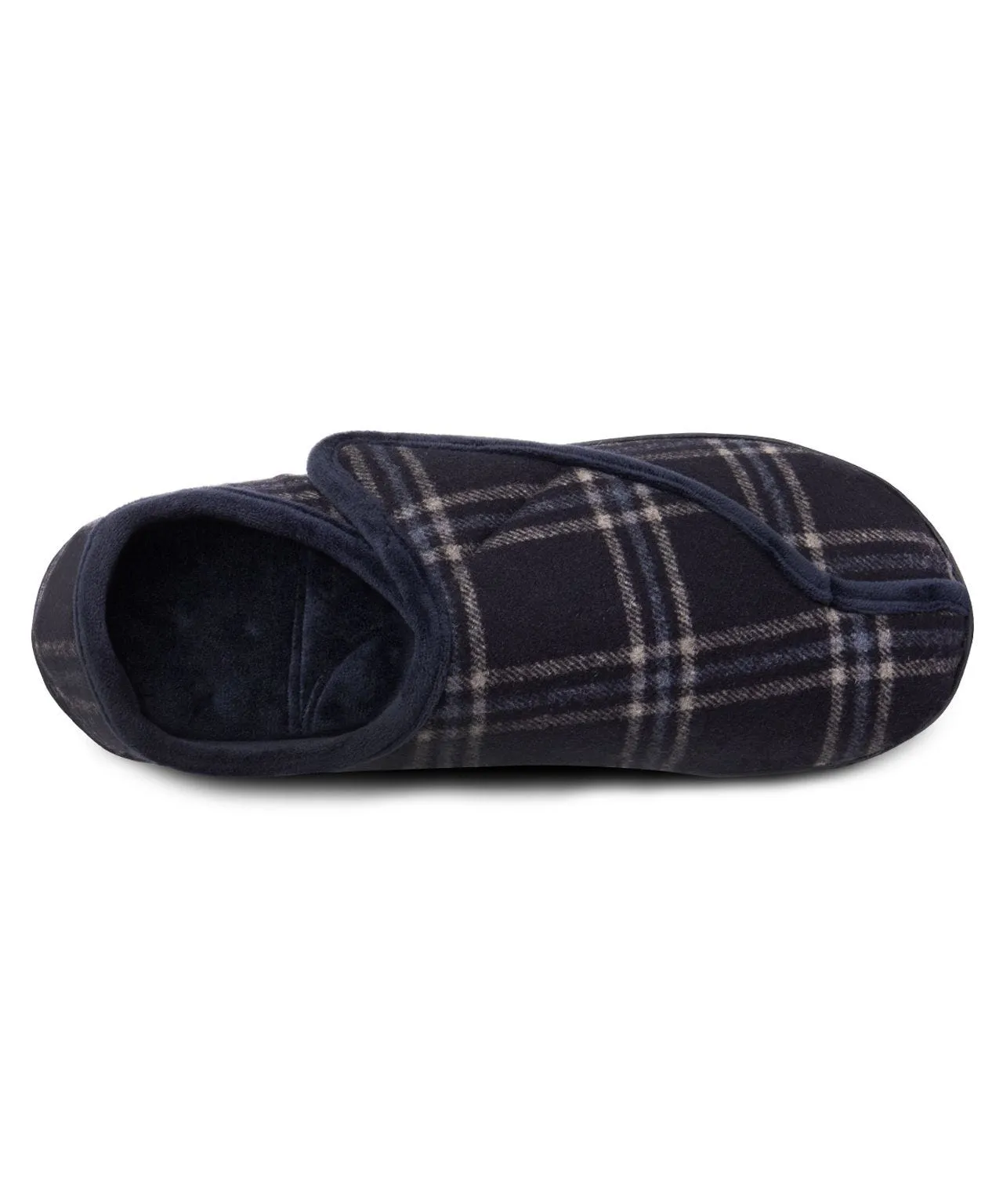 Totes Isotoner Mens Velcro opening Slipper