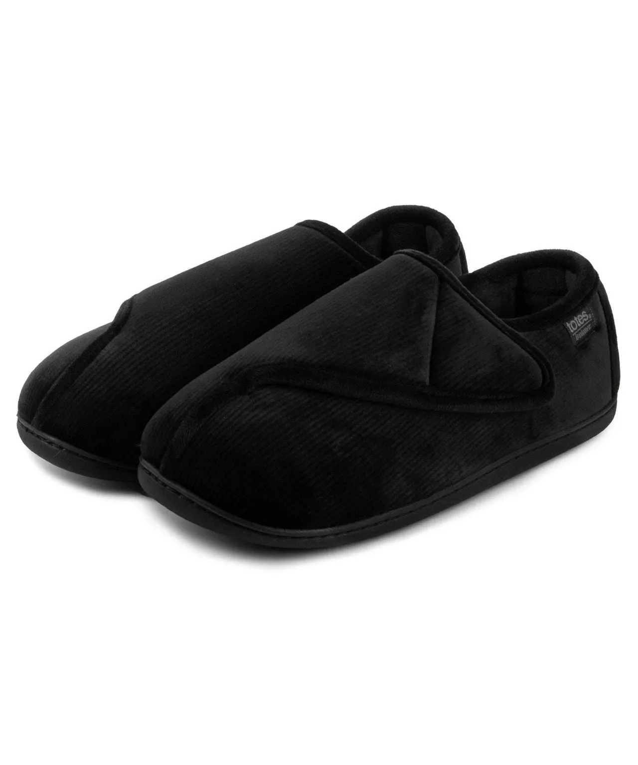 Totes Isotoner Mens Velcro opening Slipper