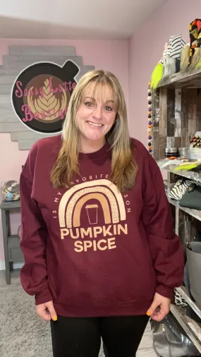 Unlock the Pumpkin Spice Flavor Crewneck Sweater