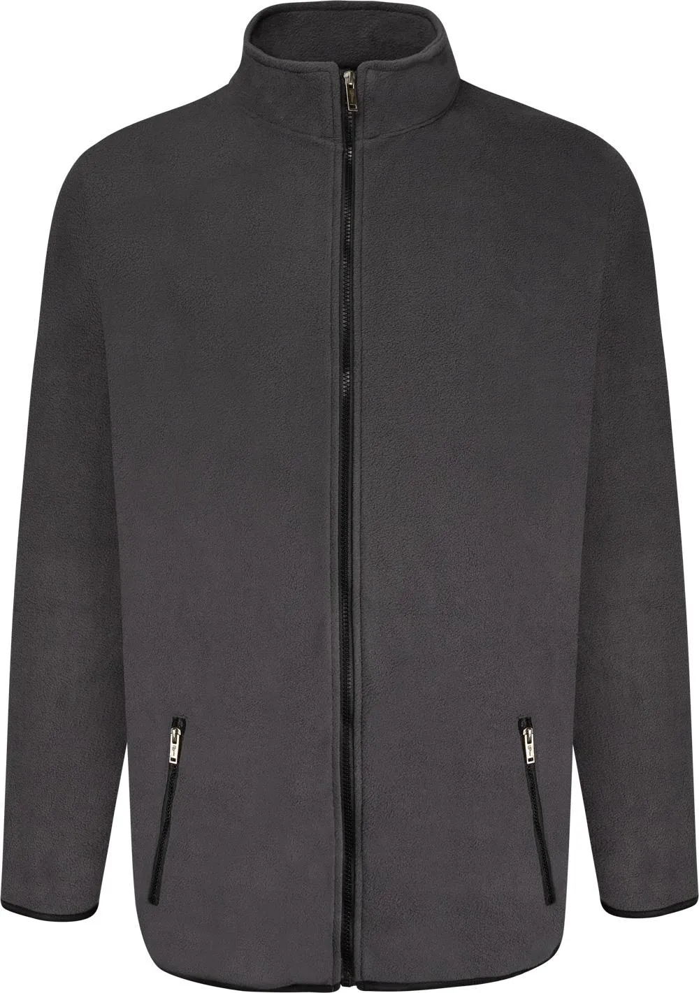 Uptheir Joslin TALL Polar Fleece Jacket - Charcoal