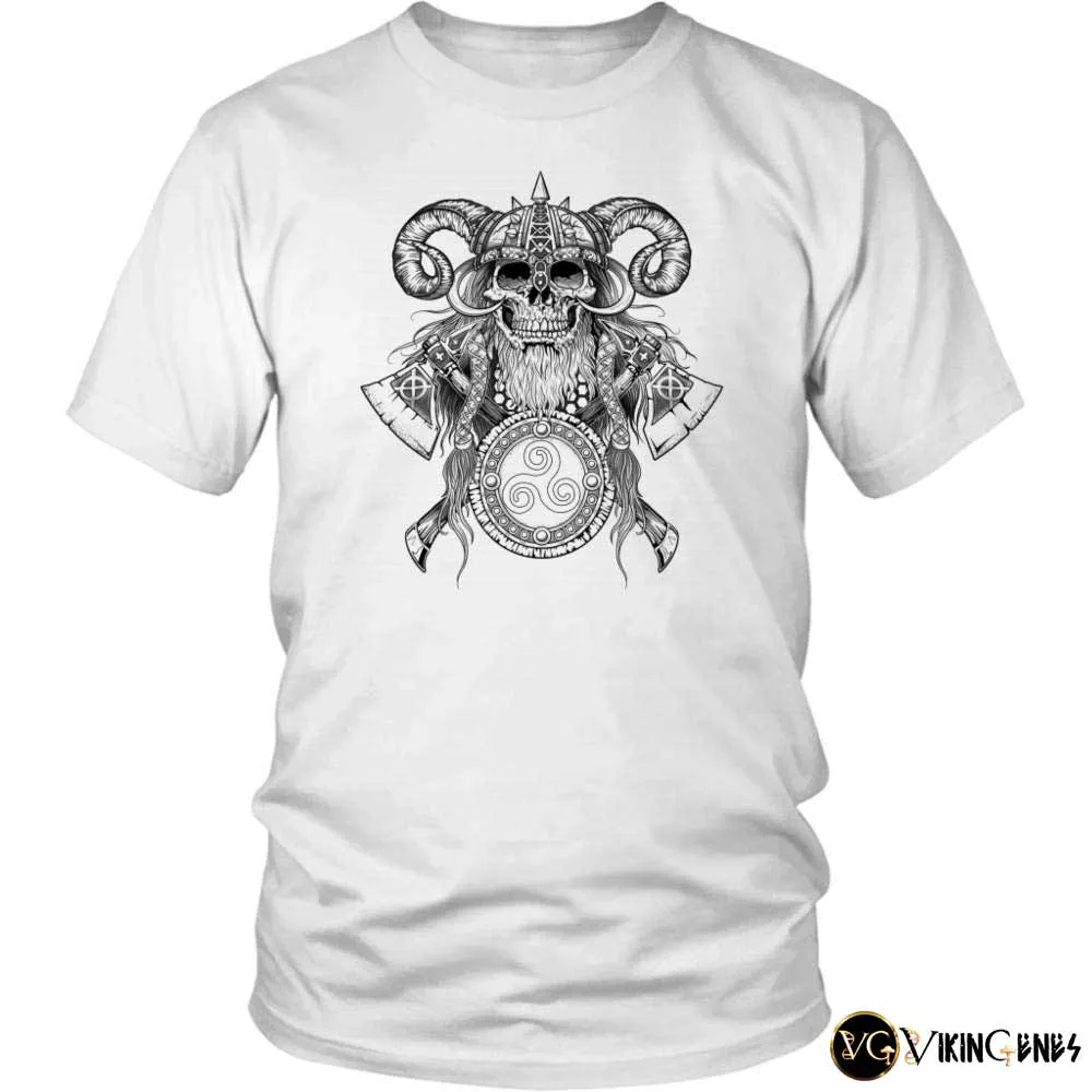 Viking Skull T Shirt