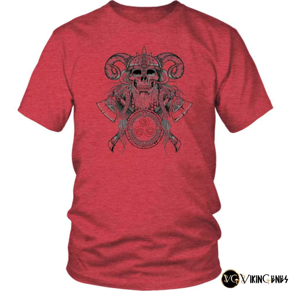 Viking Skull T Shirt