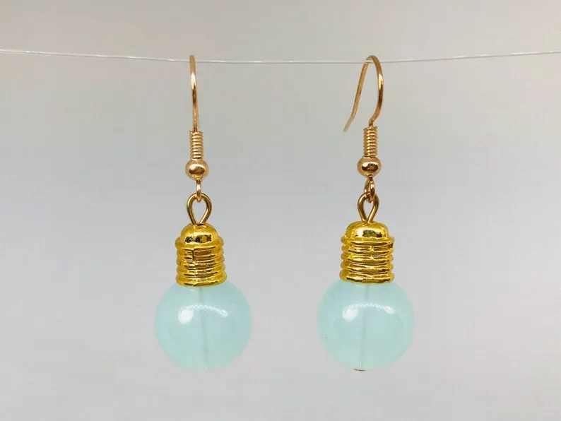 Wholesale Earrings, Light Bulb Earrings, Novelty Earrings, Be the Light Gift