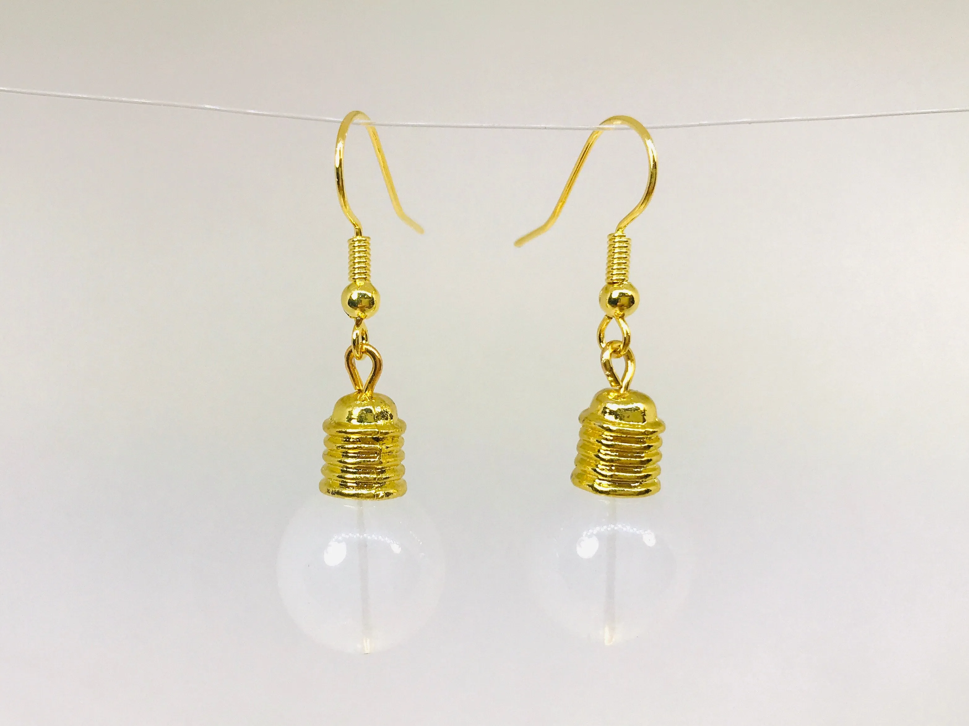 Wholesale Earrings, Light Bulb Earrings, Novelty Earrings, Be the Light Gift