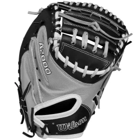 Wilson A2000 CM34SS 34 SuperSkin Fastpitch Catcher's Mitt: WBW10165234