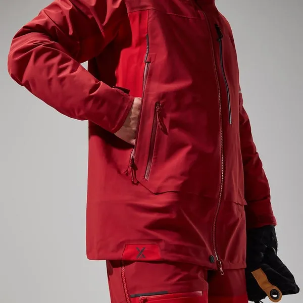 Women's MTN Arete Descend GTX Jacket - Red