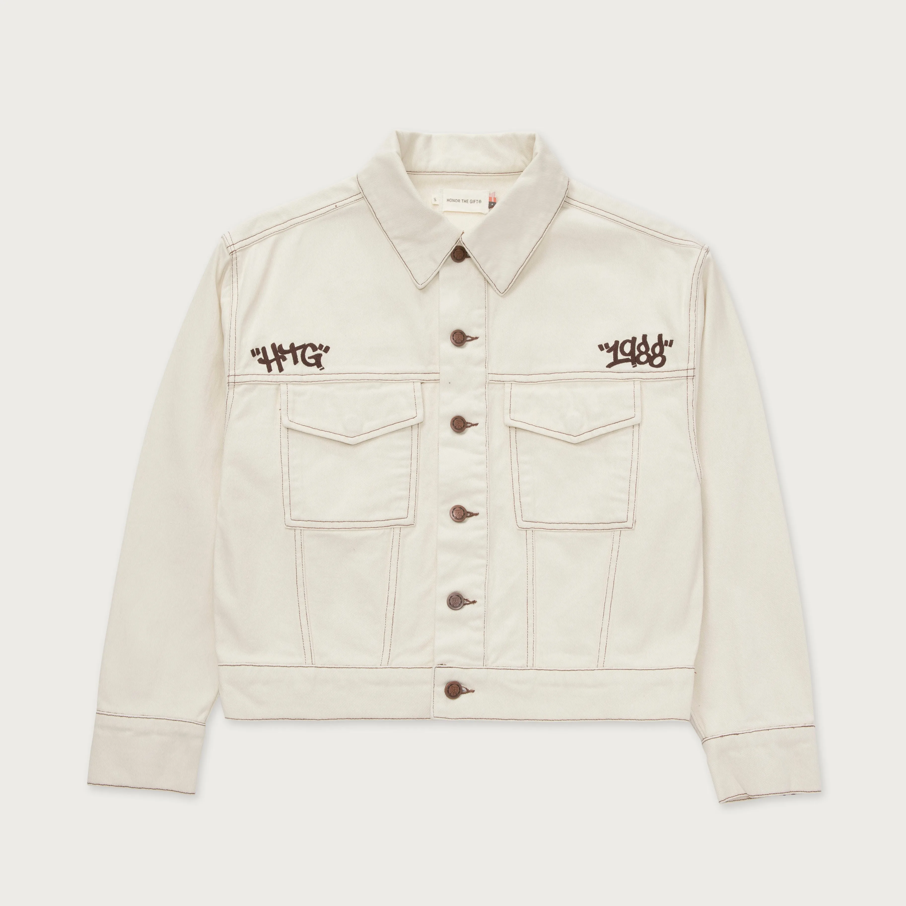 Womens Carpenter Jacket - Bone