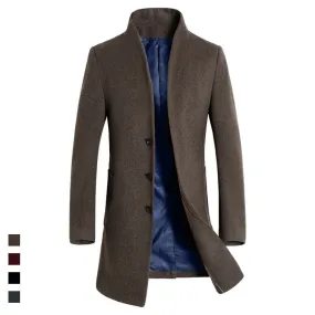 Wool coat jacket For Men