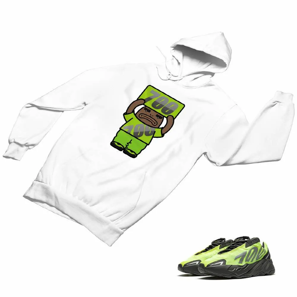 Yeezy Boost 700 Phosphor Matching Custom Designed Hoodies AD-Y-16-10